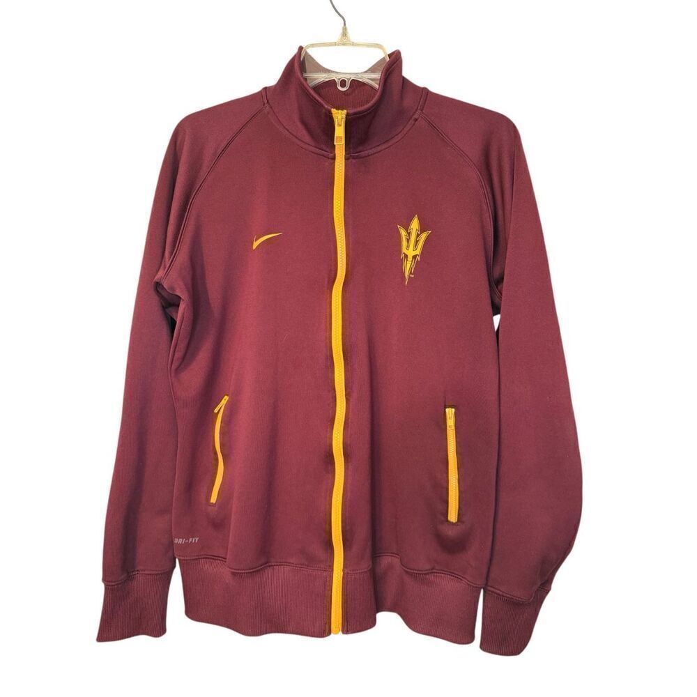 Arizona State Sun Devils Full Zip  Track Jacket Youth XL Nike Dri-Fit
